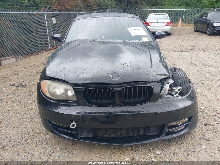 2008 BMW 128I VIN: WBAUP73558VF06452 Lot: 43295005