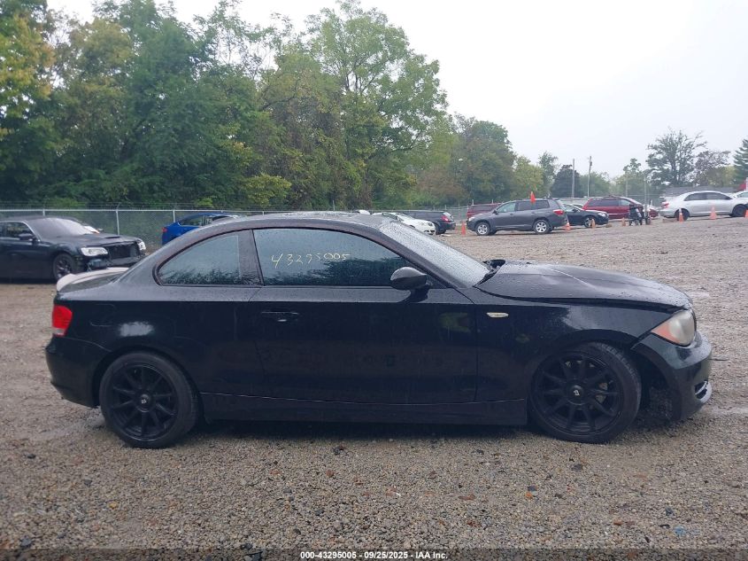 2008 BMW 128I VIN: WBAUP73558VF06452 Lot: 43295005