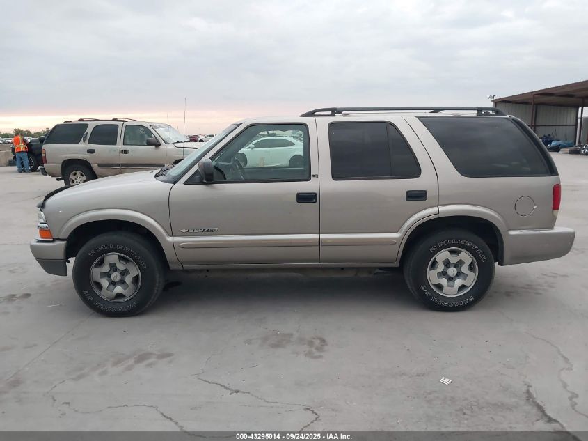 2003 Chevrolet Blazer Ls VIN: 1GNDT13X13K119831 Lot: 43295014