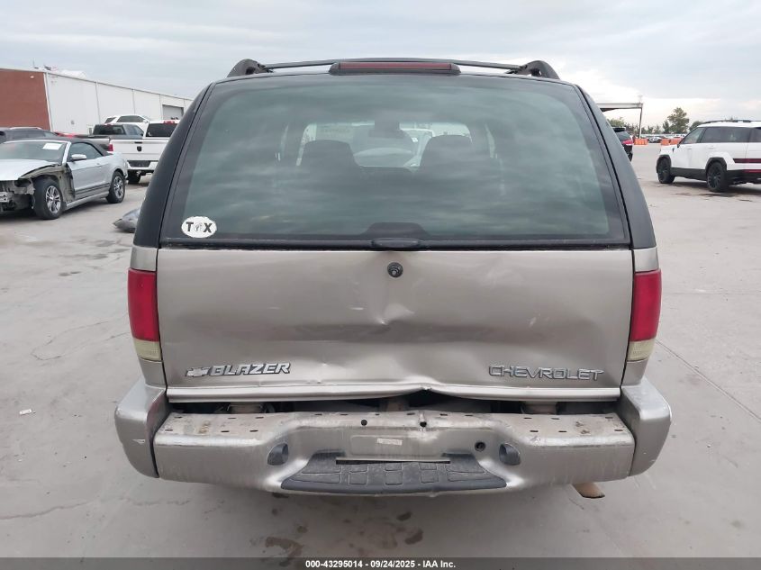 2003 Chevrolet Blazer Ls VIN: 1GNDT13X13K119831 Lot: 43295014