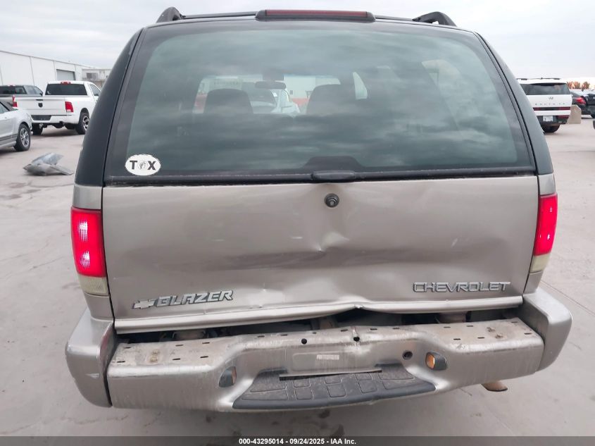 2003 Chevrolet Blazer Ls VIN: 1GNDT13X13K119831 Lot: 43295014