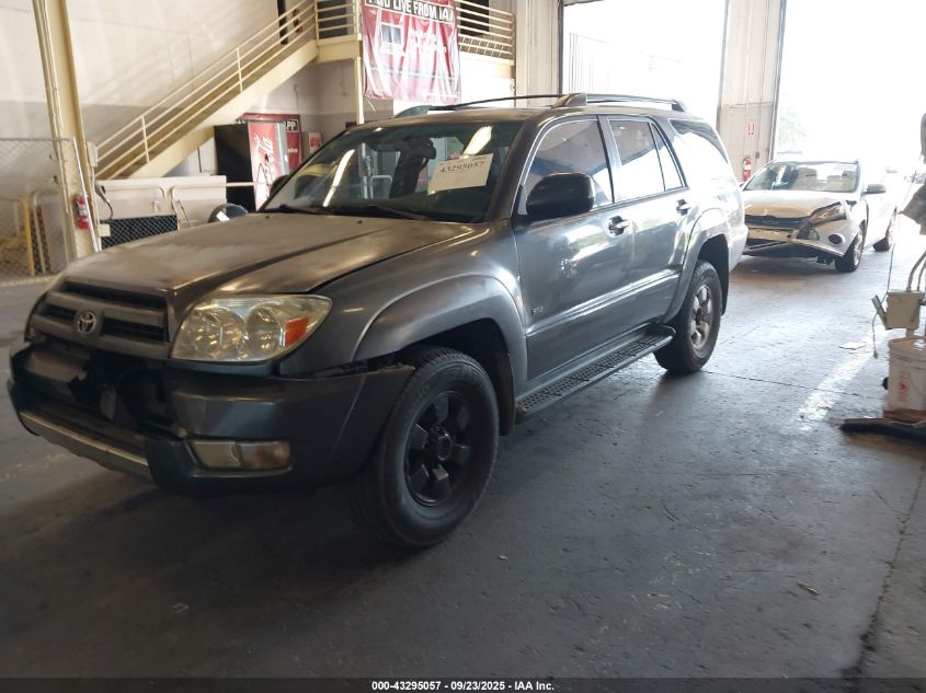 2004 Toyota 4Runner Sr5 V6 VIN: JTEZU14R940021845 Lot: 43295057