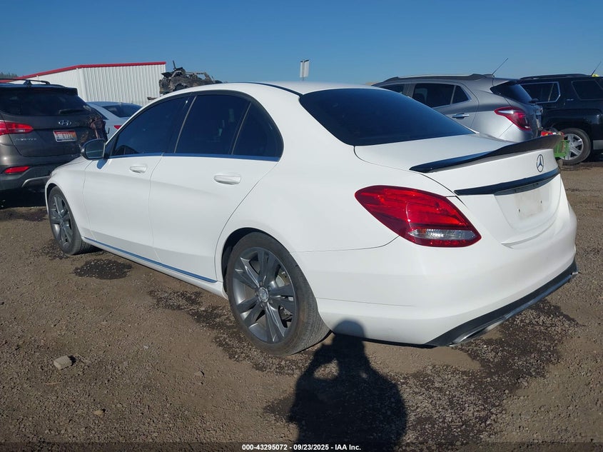 2015 MERCEDES-BENZ C 300 4MATIC 55SWF4KB2FU040653