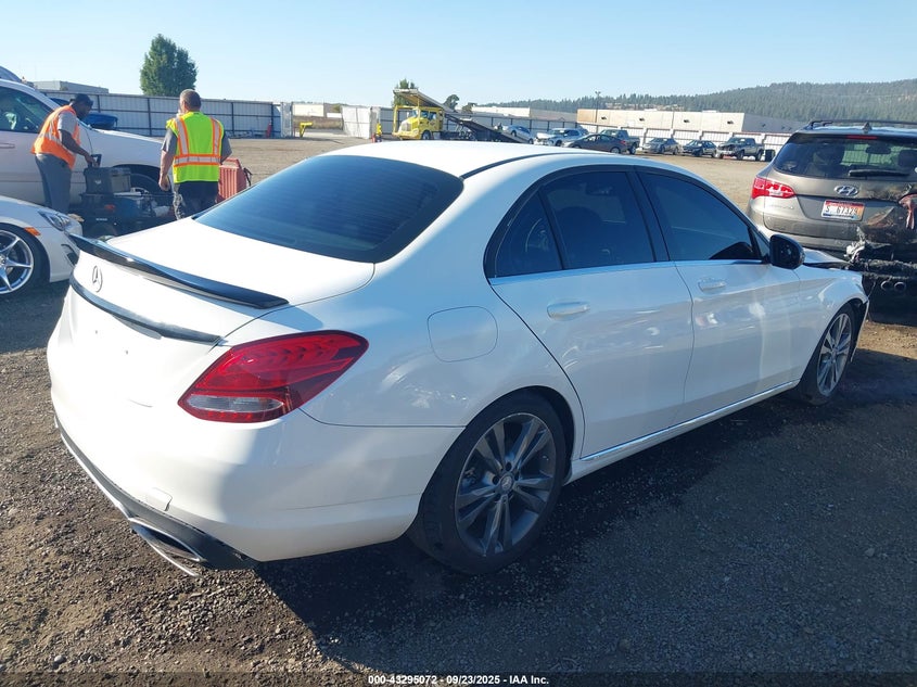 2015 MERCEDES-BENZ C 300 4MATIC 55SWF4KB2FU040653