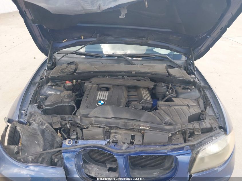 2008 BMW 128I VIN: WBAUP73538VF09110 Lot: 43295074