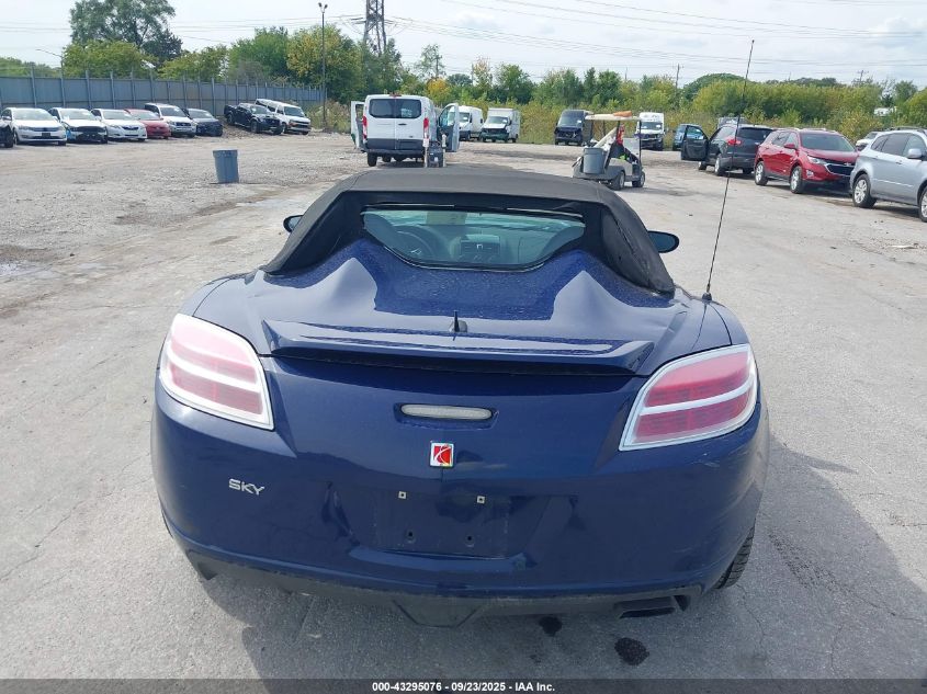 2009 Saturn Sky VIN: 1G8MN35B49Y107124 Lot: 43295076