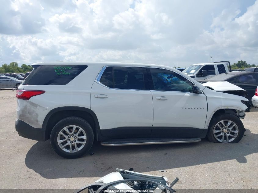 2018 Chevrolet Traverse Ls VIN: 1GNERFKW6JJ136040 Lot: 43295112