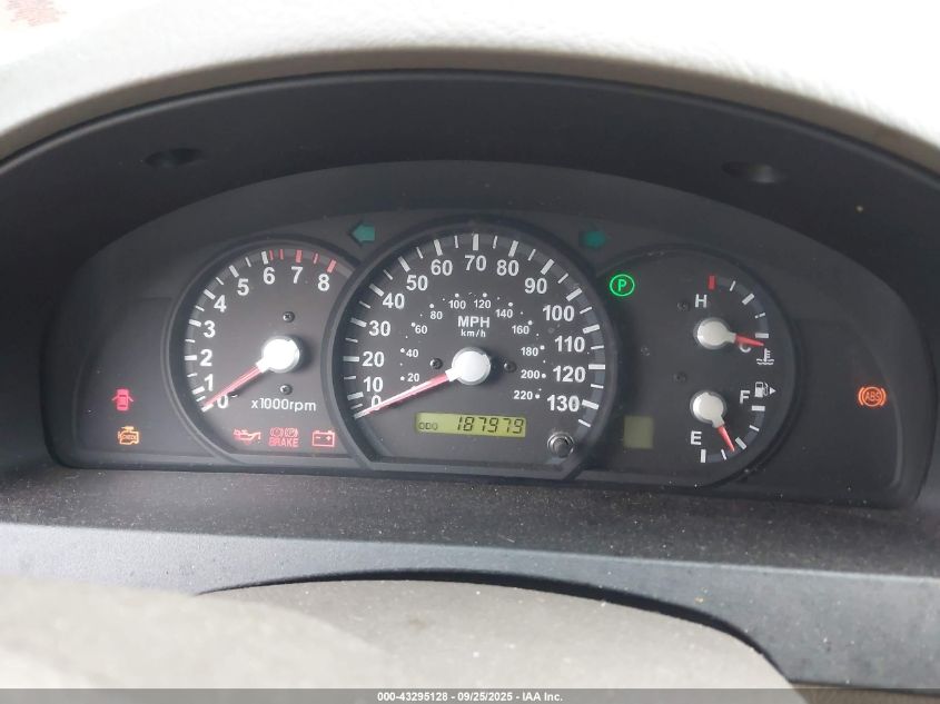 2005 Kia Sorento Ex/Lx VIN: KNDJD733555493417 Lot: 43295128