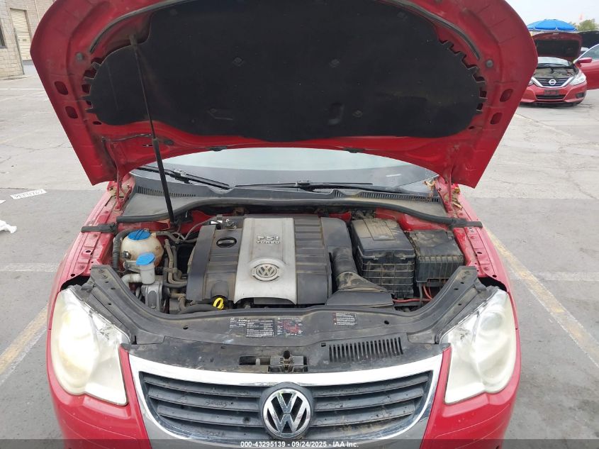 2007 Volkswagen Eos 2.0T VIN: WVWBA71F67V032952 Lot: 43295139