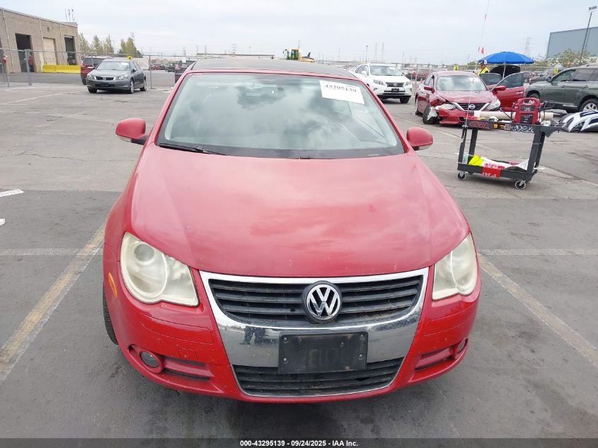 2007 Volkswagen Eos 2.0T VIN: WVWBA71F67V032952 Lot: 43295139