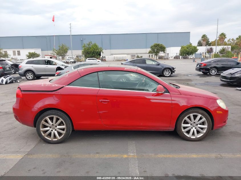 2007 Volkswagen Eos 2.0T VIN: WVWBA71F67V032952 Lot: 43295139