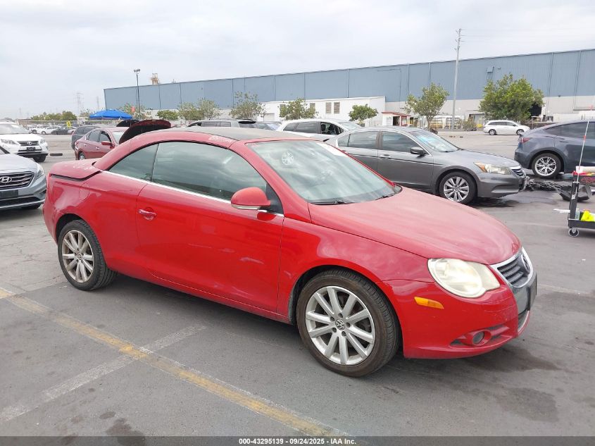 2007 Volkswagen Eos 2.0T VIN: WVWBA71F67V032952 Lot: 43295139