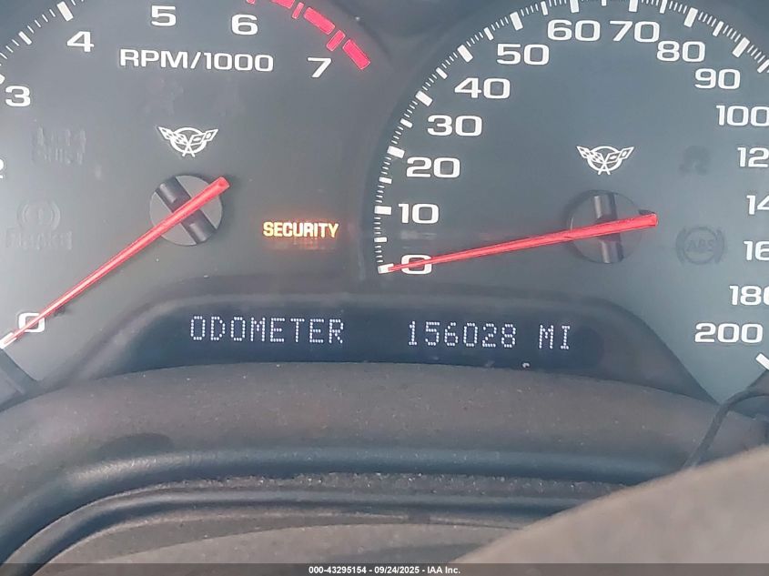 2001 Chevrolet Corvette VIN: 1G1YY22G715122952 Lot: 43295154