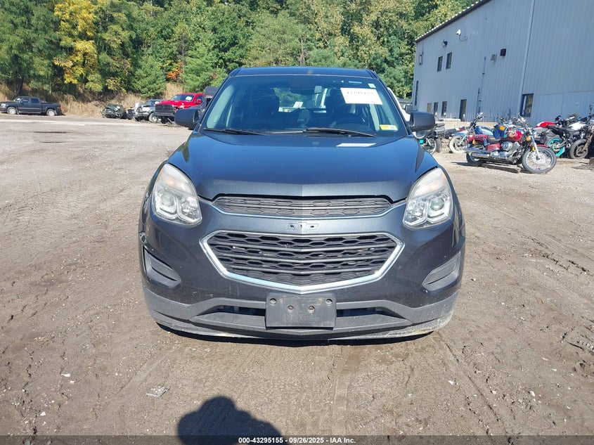 2017 Chevrolet Equinox Ls VIN: 2GNALBEK4H1536443 Lot: 43295155