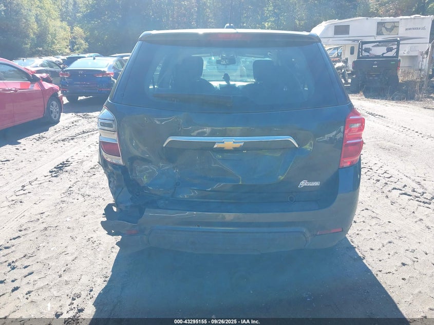 2017 Chevrolet Equinox Ls VIN: 2GNALBEK4H1536443 Lot: 43295155