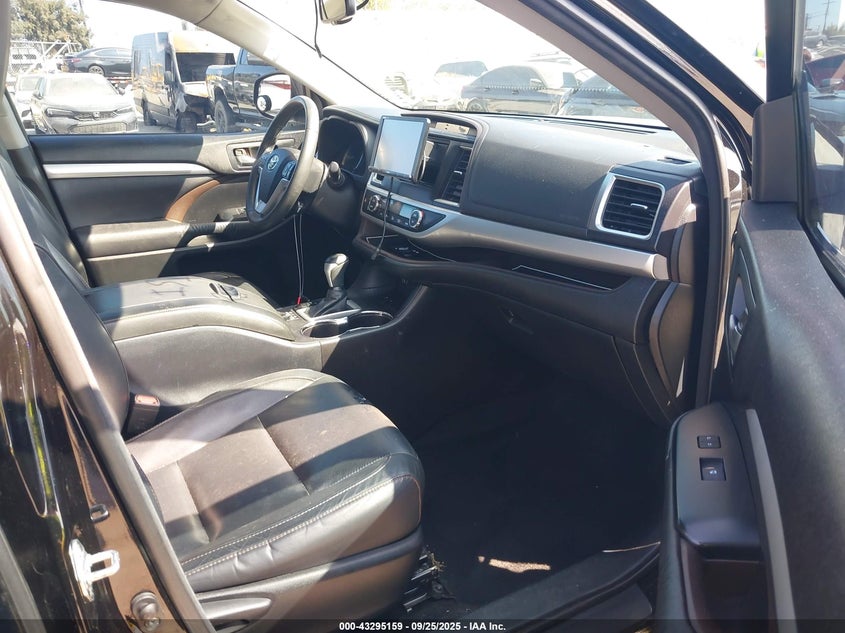 2015 TOYOTA HIGHLANDER XLE V6 - 5TDKKRFH2FS109070