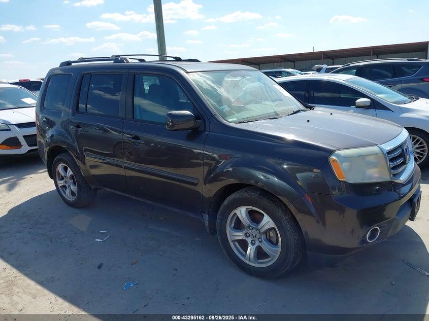 2013 HONDA PILOT EX-L - 5FNYF3H57DB028095