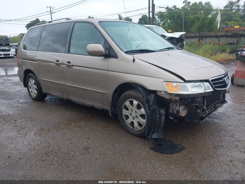 2003 Honda Odyssey Ex-L beige van gasoline 5FNRL18943B151808 photo #1