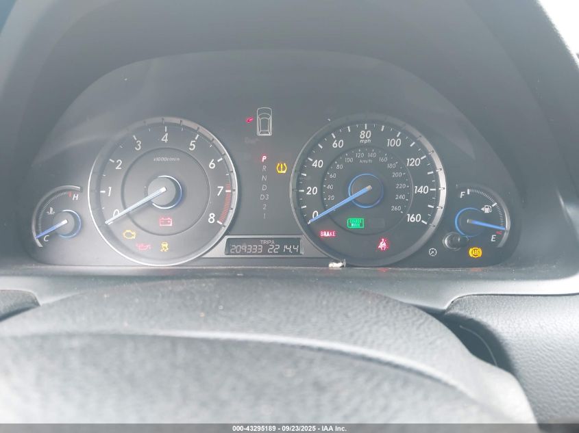 2010 Honda Accord Crosstour Ex-L VIN: 5J6TF2H54AL011603 Lot: 43295189