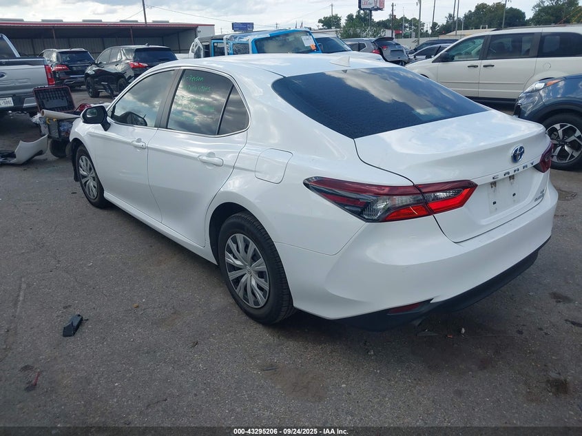 2022 TOYOTA CAMRY LE HYBRID - 4T1C31AK8NU576120