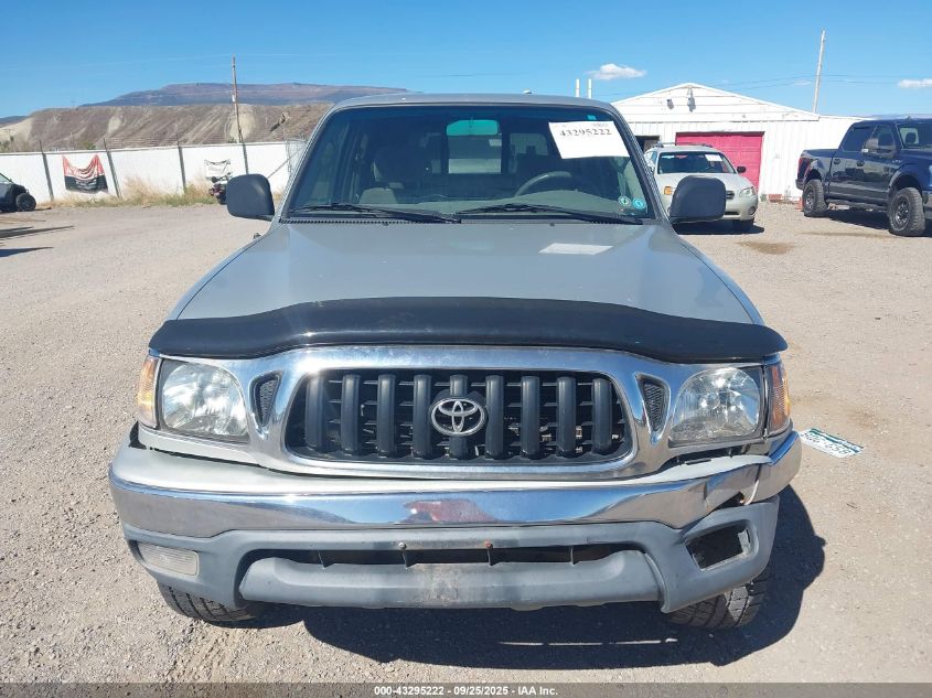 2002 Toyota Tacoma Base V6 VIN: 5TEWN72N42Z033891 Lot: 43295222