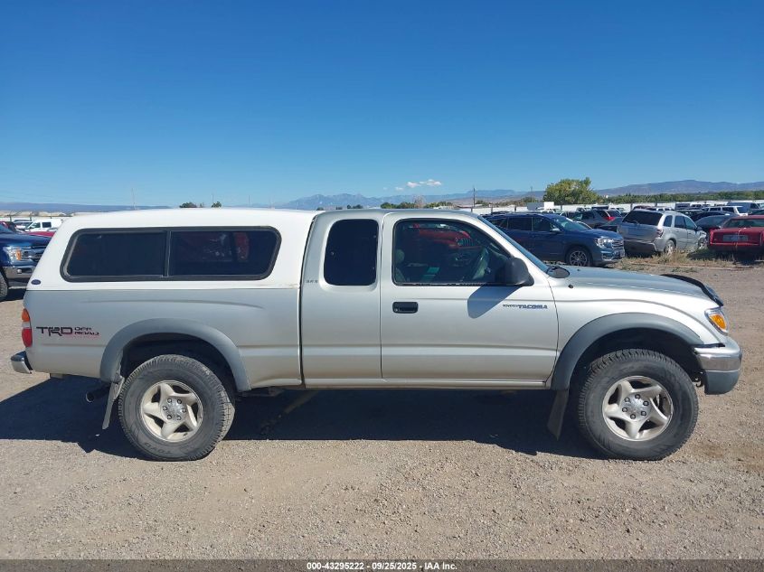 2002 Toyota Tacoma Base V6 VIN: 5TEWN72N42Z033891 Lot: 43295222