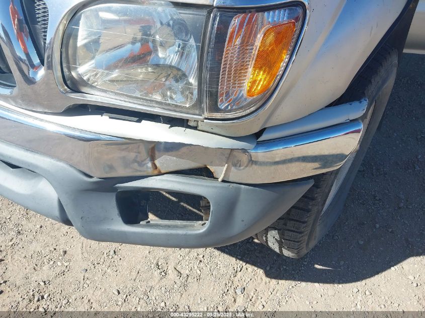 2002 Toyota Tacoma Base V6 VIN: 5TEWN72N42Z033891 Lot: 43295222