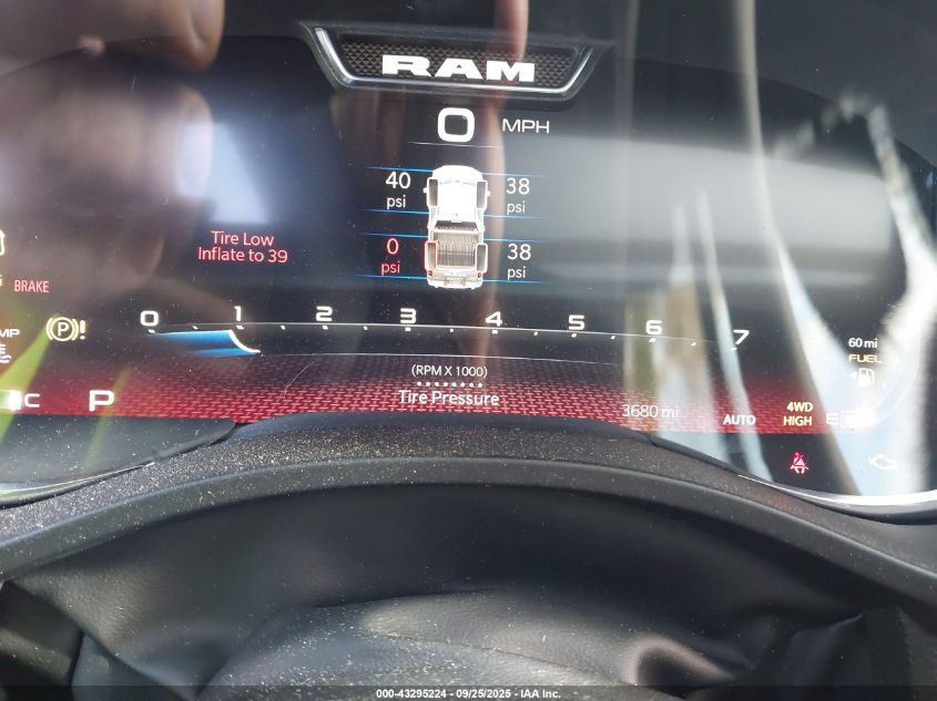 2025 Ram 1500 Big Horn 4X4 6'4 Box VIN: 1C6SRFMP3SN694043 Lot: 43295224