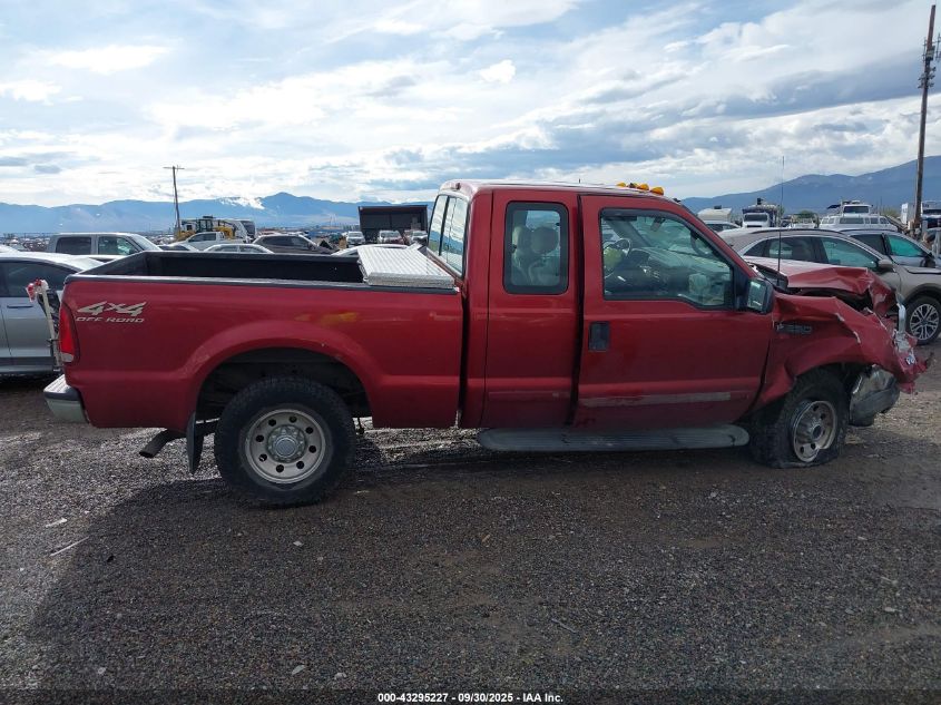 2001 Ford F-250 Lariat/Xl/Xlt VIN: 1FTNX21LX1ED89742 Lot: 43295227