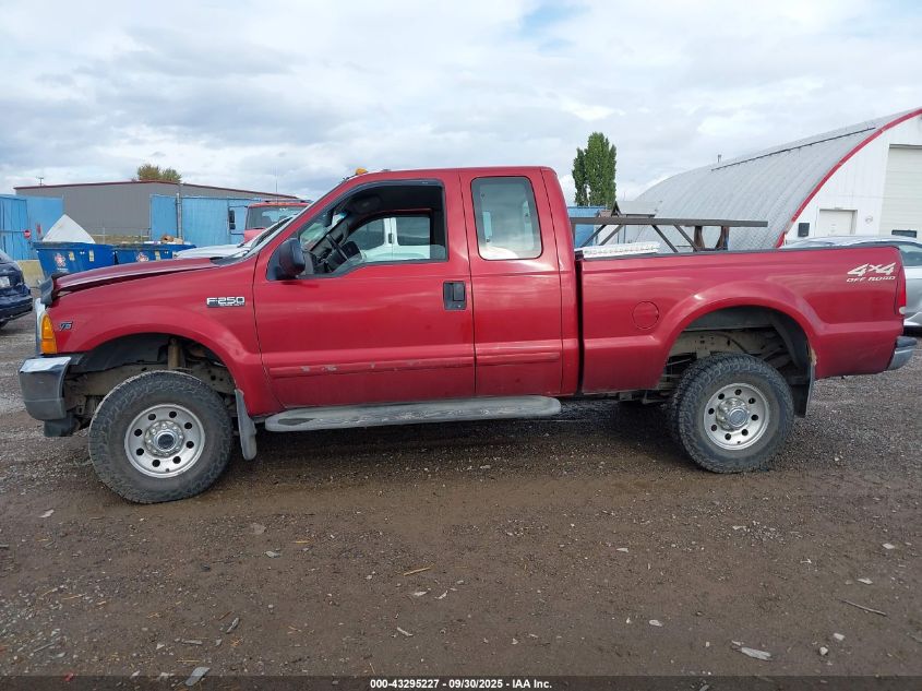 2001 Ford F-250 Lariat/Xl/Xlt VIN: 1FTNX21LX1ED89742 Lot: 43295227