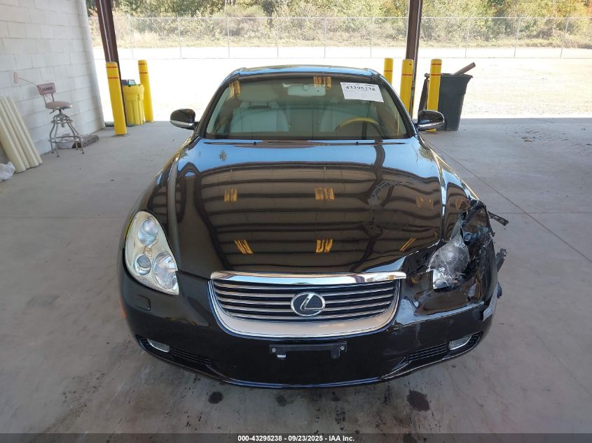 2002 Lexus Sc 430 VIN: JTHFN48Y920025218 Lot: 43295238
