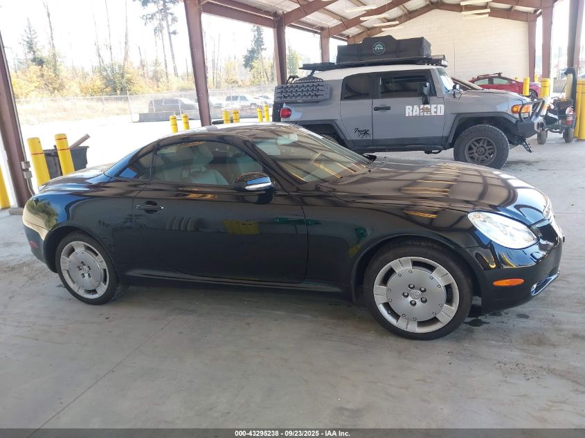 2002 Lexus Sc 430 VIN: JTHFN48Y920025218 Lot: 43295238