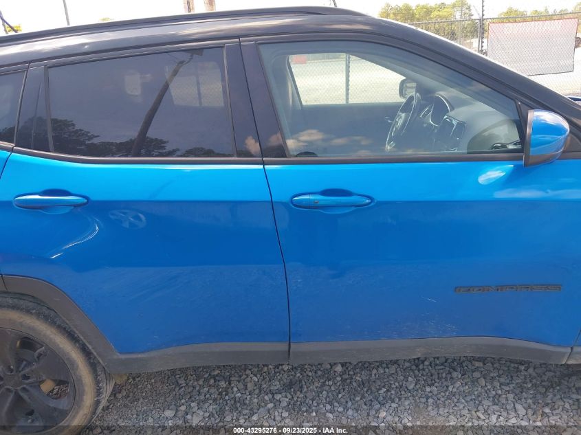 2018 Jeep Compass Altitude Fwd VIN: 3C4NJCBB7JT487818 Lot: 43295276