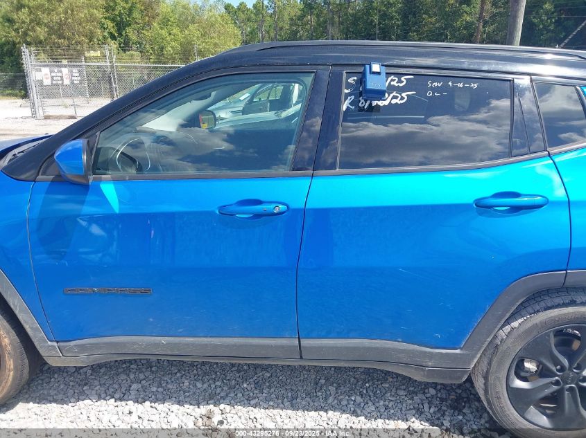 2018 Jeep Compass Altitude Fwd VIN: 3C4NJCBB7JT487818 Lot: 43295276