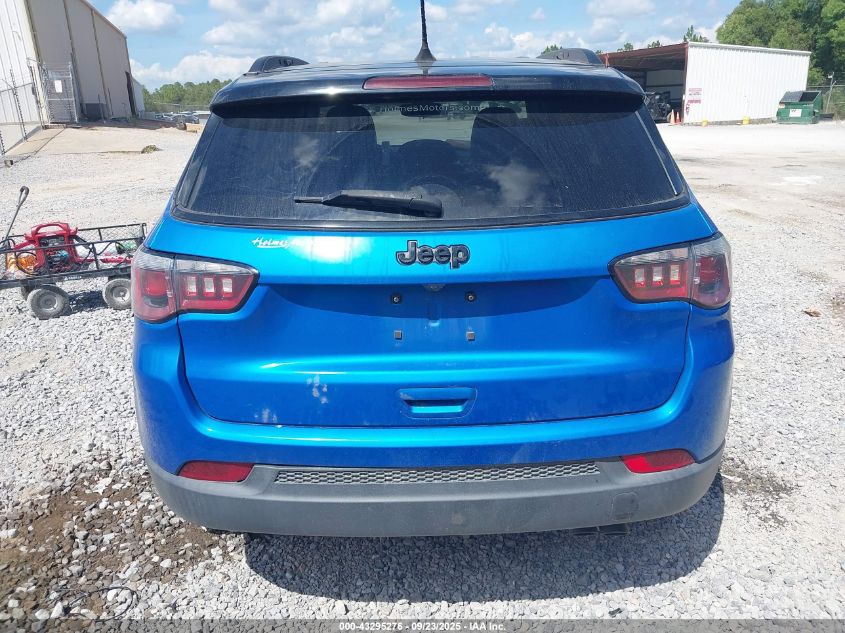 2018 Jeep Compass Altitude Fwd VIN: 3C4NJCBB7JT487818 Lot: 43295276