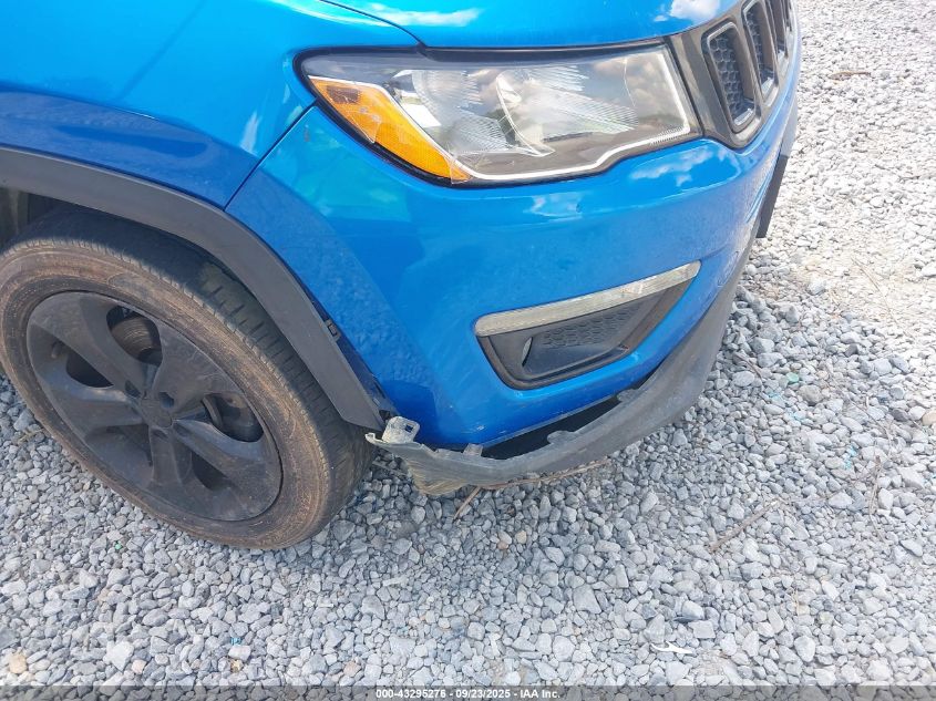 2018 Jeep Compass Altitude Fwd VIN: 3C4NJCBB7JT487818 Lot: 43295276