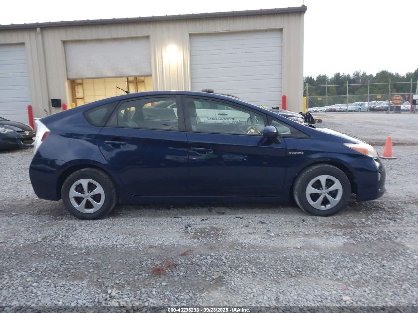 2014 Toyota Prius Two VIN: JTDKN3DUXE1755781 Lot: 43295293