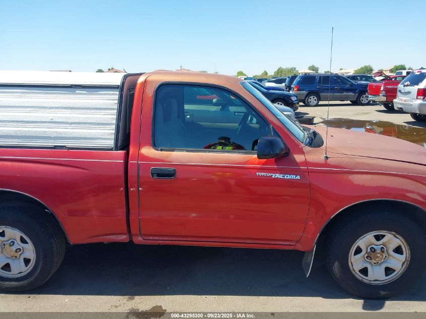2004 Toyota Tacoma VIN: 5TENL42N24Z390750 Lot: 43295300
