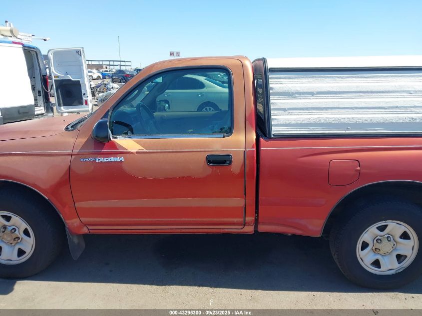 2004 Toyota Tacoma VIN: 5TENL42N24Z390750 Lot: 43295300