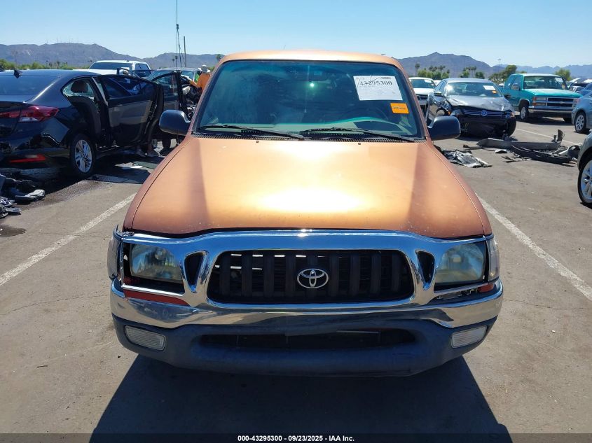 2004 Toyota Tacoma VIN: 5TENL42N24Z390750 Lot: 43295300