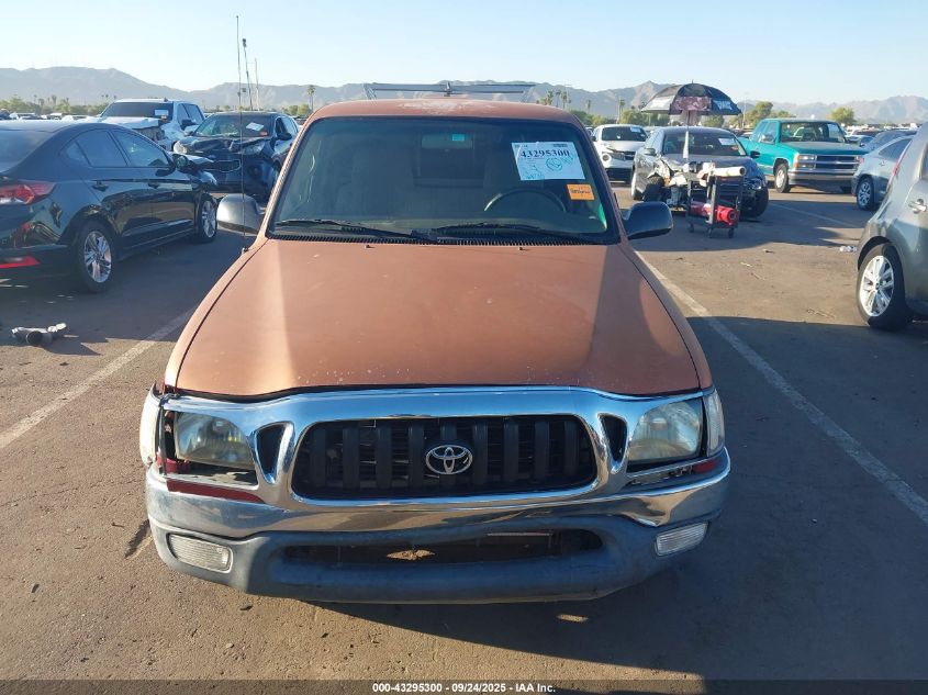 2004 Toyota Tacoma VIN: 5TENL42N24Z390750 Lot: 43295300