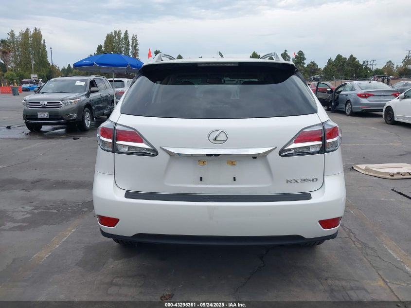 2014 Lexus Rx 350 VIN: 2T2ZK1BA3EC133731 Lot: 43295361