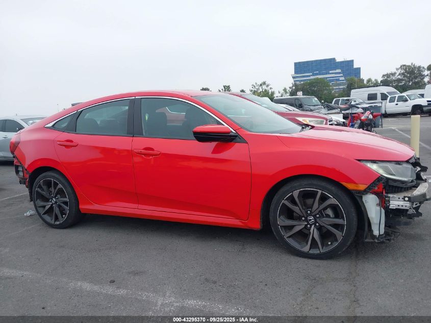 2020 Honda Civic Sport VIN: 2HGFC2F84LH560020 Lot: 43295370