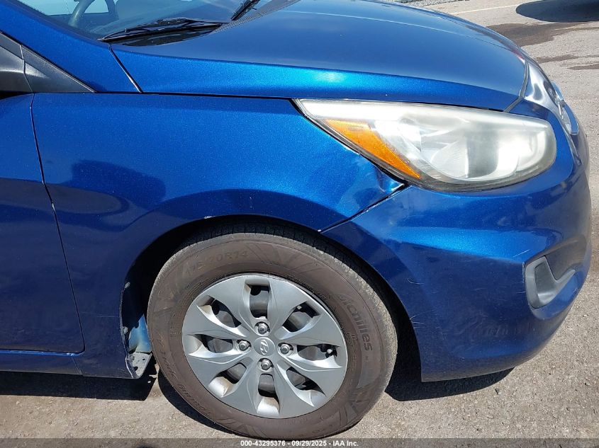 2017 Hyundai Accent Se VIN: KMHCT5AE2HU315832 Lot: 43295376