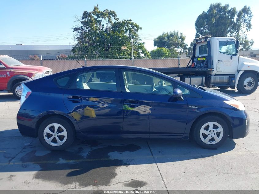 2013 Toyota Prius Two VIN: JTDKN3DUXD0348516 Lot: 43295387