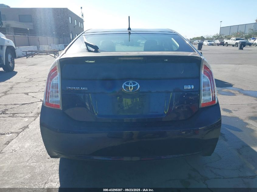 2013 Toyota Prius Two VIN: JTDKN3DUXD0348516 Lot: 43295387