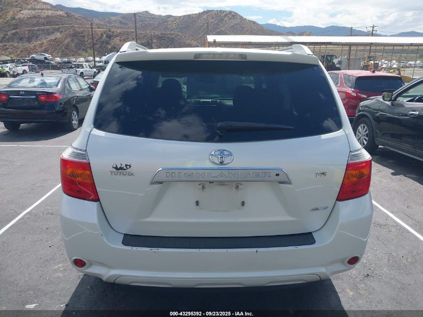 2008 Toyota Highlander Limited VIN: JTEES42A282107169 Lot: 43295392