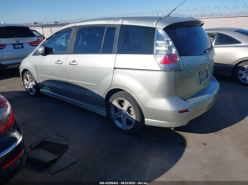 2007 Mazda Mazda5 Touring silver wagon gasoline JM1CR293870143641 photo #4