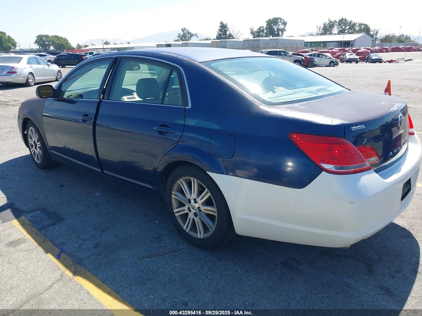2007 Toyota Avalon Limited blue sedan gasoline 4T1BK36BX7U183807 photo #4