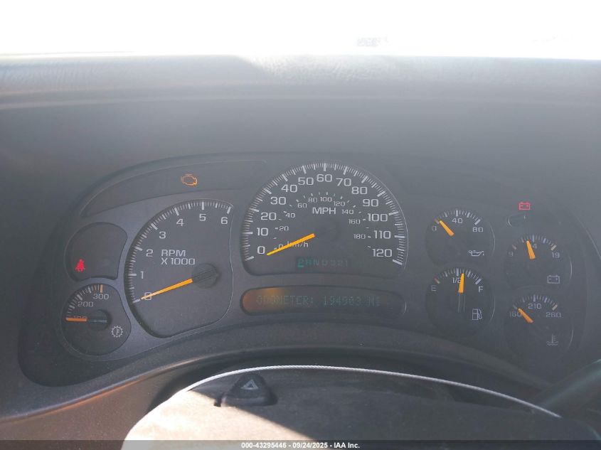 2003 Chevrolet Silverado 2500Hd VIN: 1GCHK29U53E200510 Lot: 43295446